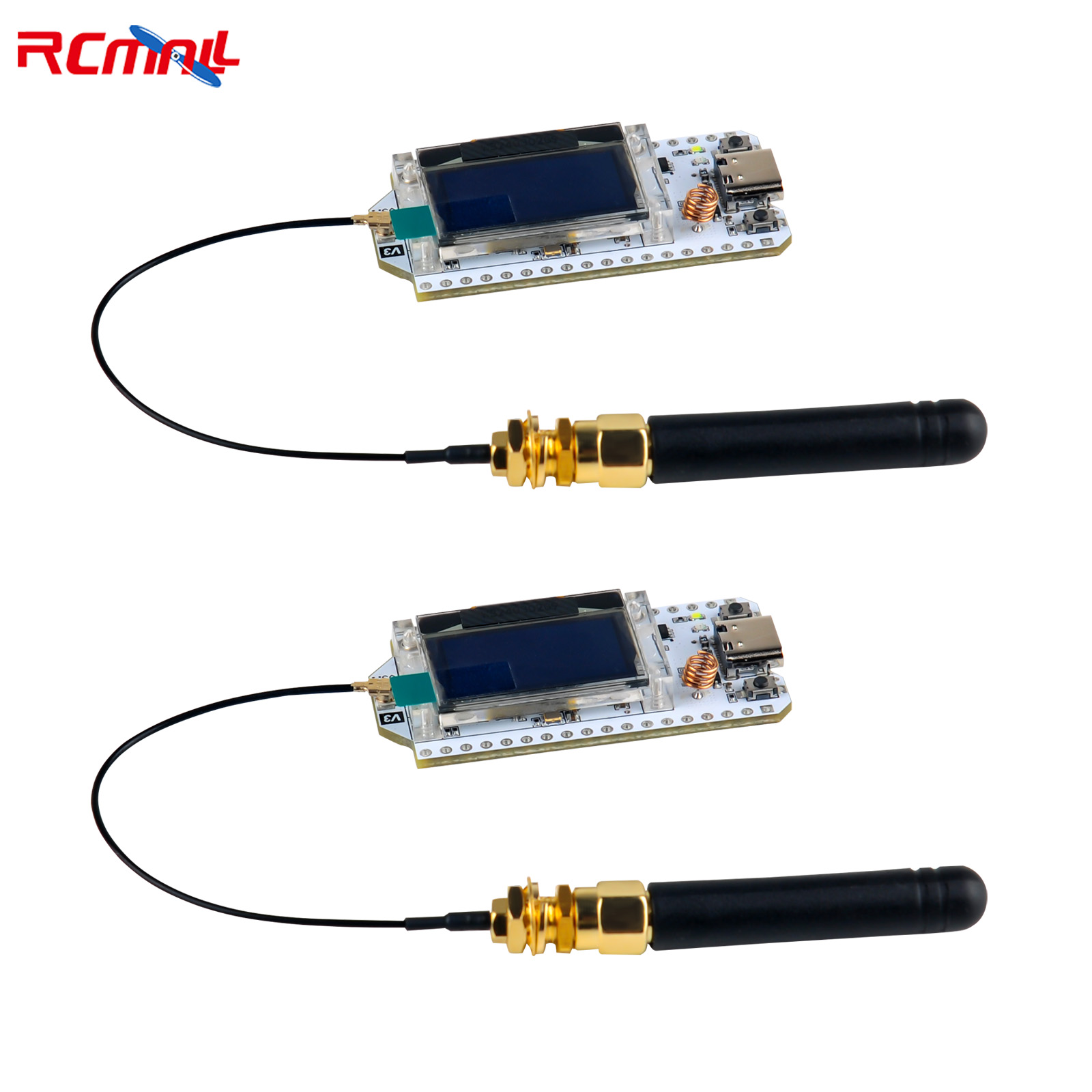 Oled Display 0.96 - 2set LoRa32 V3 868MHz 915MHz papan