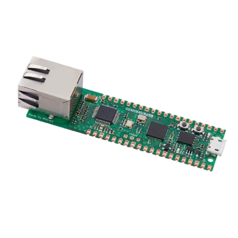 Ethernet W5500 - ABUO-W5500-EVB-Pico2 Papan Pengembangan Ethernet Perangkat Keras