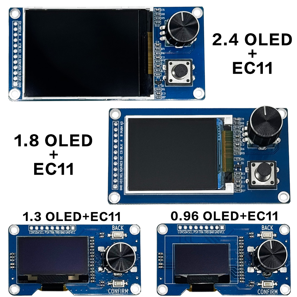 Tft Display 2.4 - Modul TFT OLED EC11 dengan Encoder