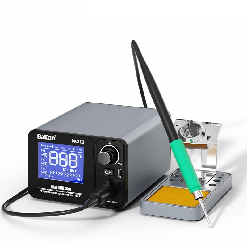 Soldering Iron Temperature Probe - Stasiun Solder Pintar Bakon BK212 180W,