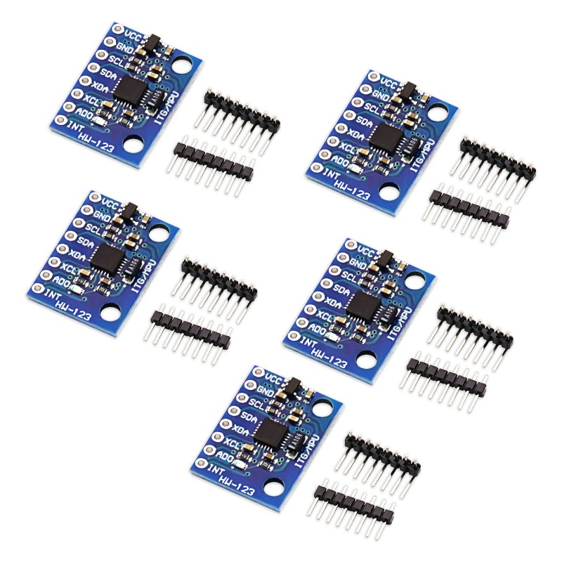 Mpu6050 - 5 Buah Modul Giroskop Akselerometer GY-521