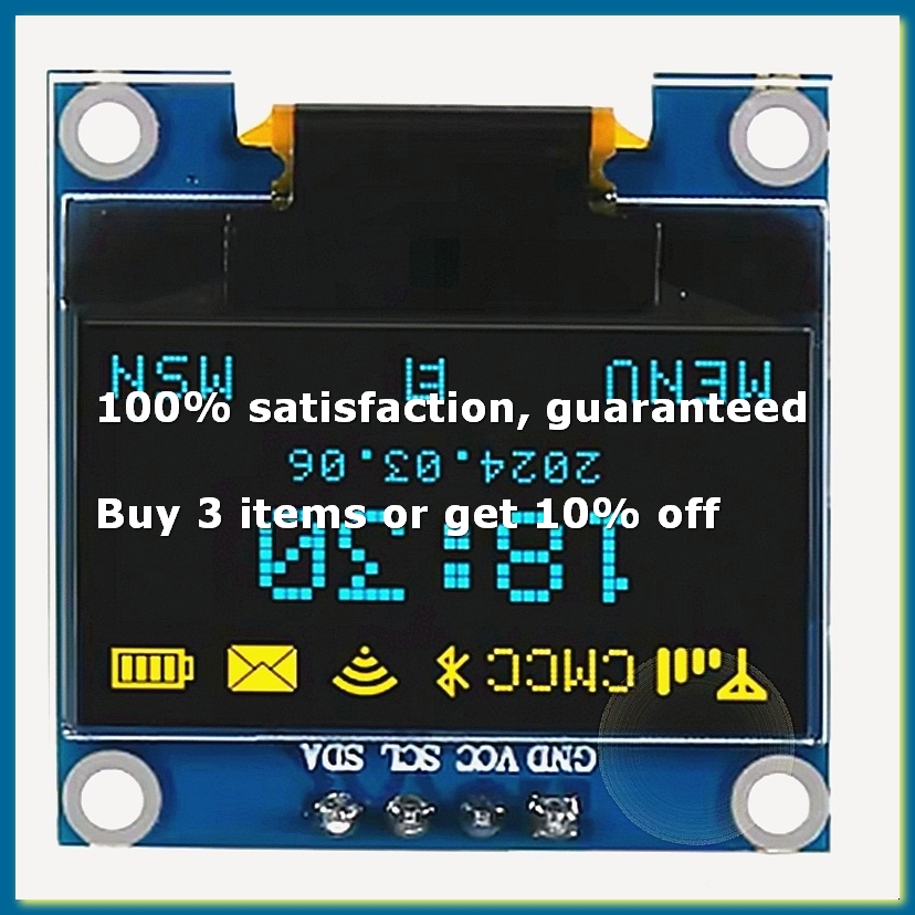 Oled Display 0.96 - Modul Layar Tampilan OLED 0.96 Inci