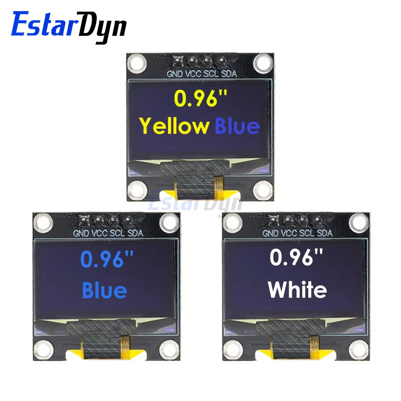 Oled Display 0.96 - Modul Layar OLED 0.96 inci IIC