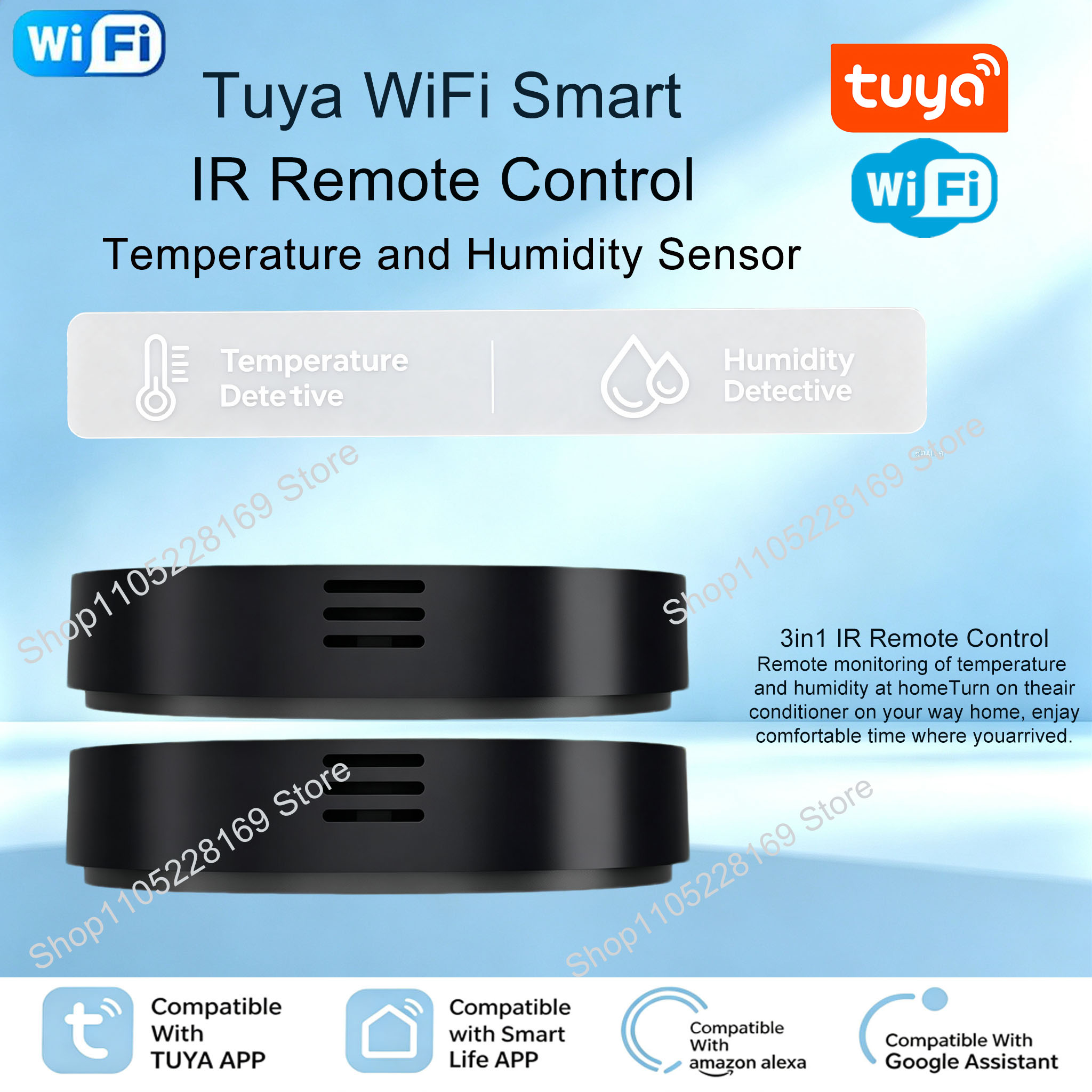 Ir Remote Module - Remote IR 3-in-1 Tuya WiFi dengan