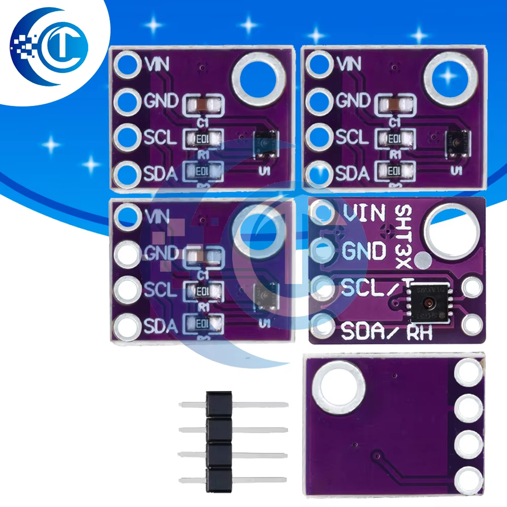 Sht31 - Modul Sensor SHT31/SHT41/SHT45 SHT30: Detektor Suhu