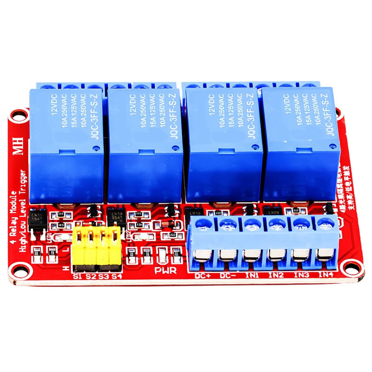 A49T Modul Relai 4 Saluran 5V  - Relay Module 4 Channel ulasan dan harga
