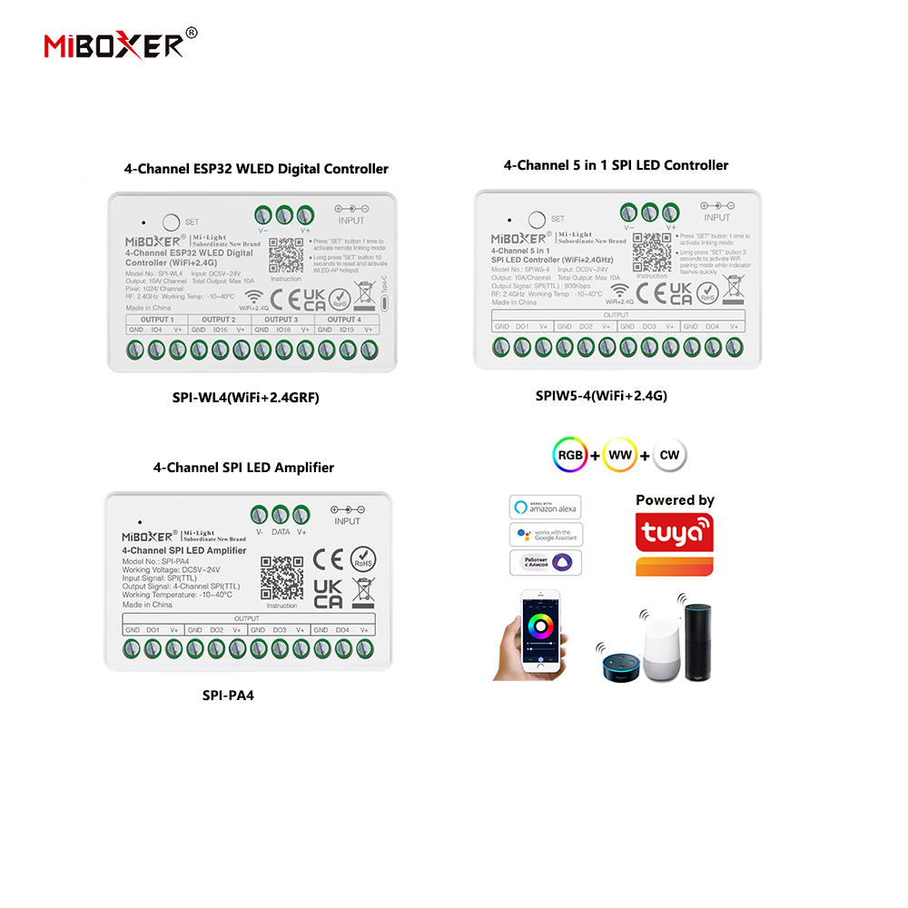 Miboxer SPIW5-4 5in1 SPI Penge - Ws2812B ulasan dan harga