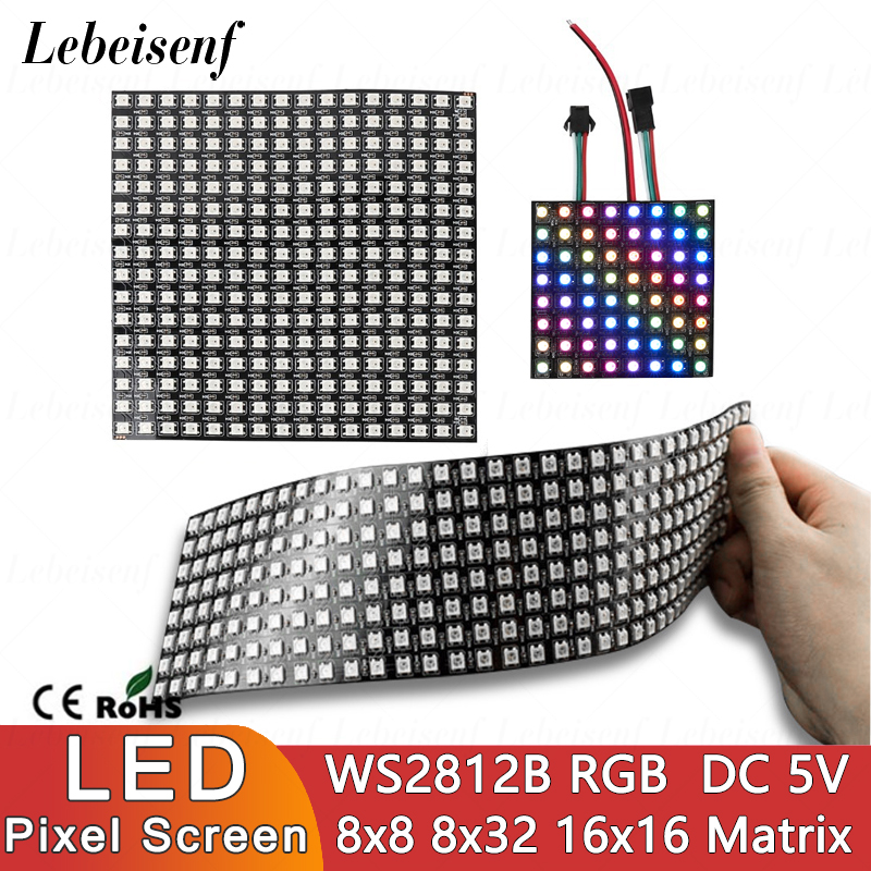 Layar Piksel Digital LED WS281 - Ws2812B ulasan dan harga