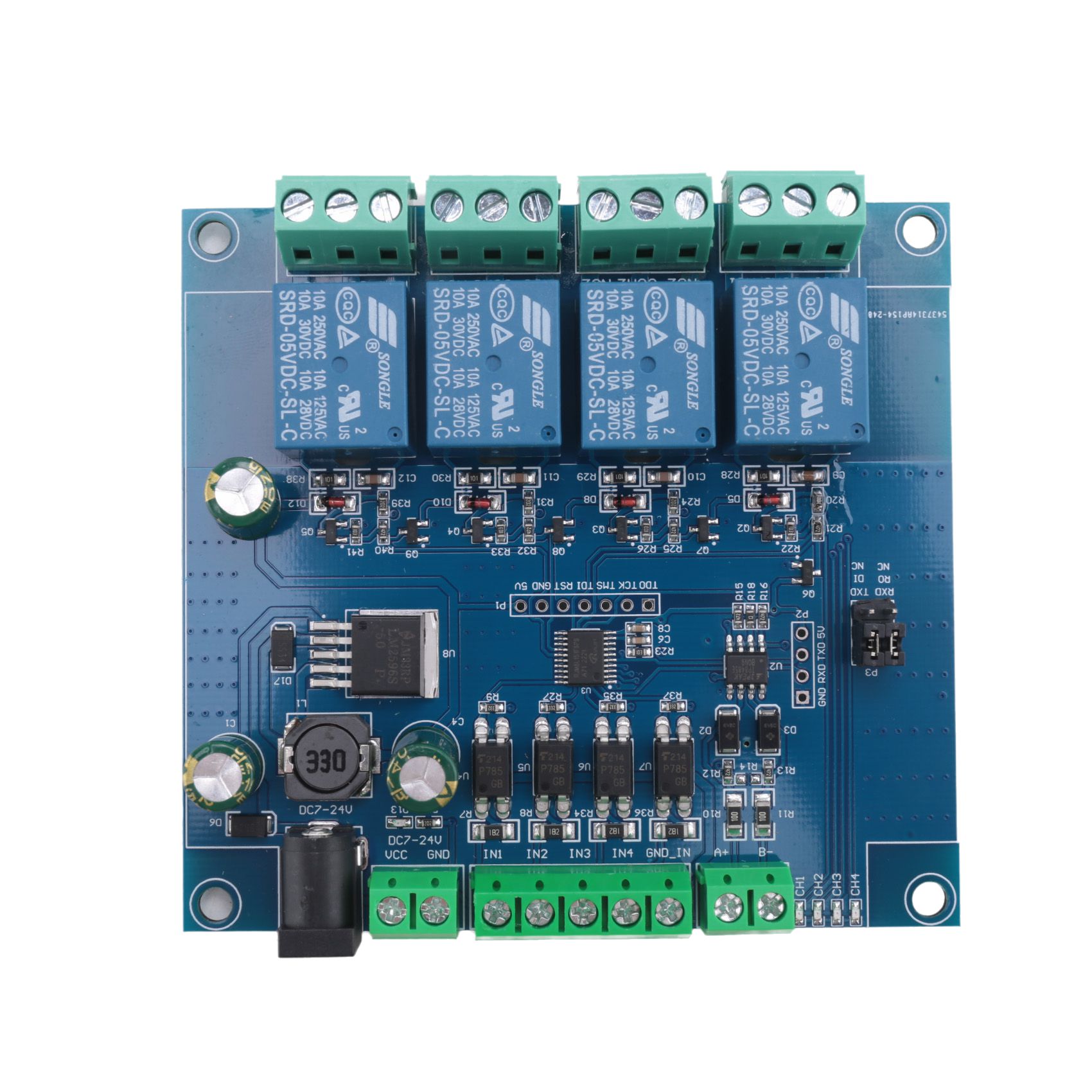 【A03R~】 Modul Relay 4 Saluran  - Relay Module 4 Channel ulasan dan harga