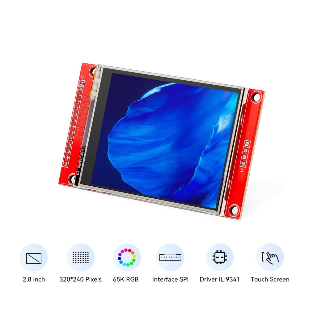Elecrow 2.8 Inci 320X240 Didor - Ili9341 ulasan dan harga