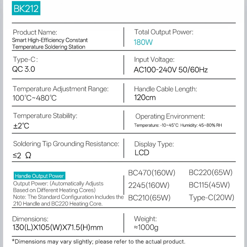 Stasiun Solder Pintar Bakon BK - Soldering Iron Temperature Probe ulasan dan harga
