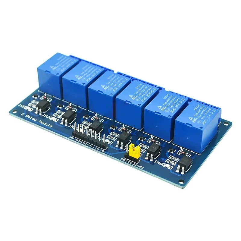 Modul Relay 5V 1 2 4 6 8 Salur - Relay Module 4 Channel ulasan dan harga