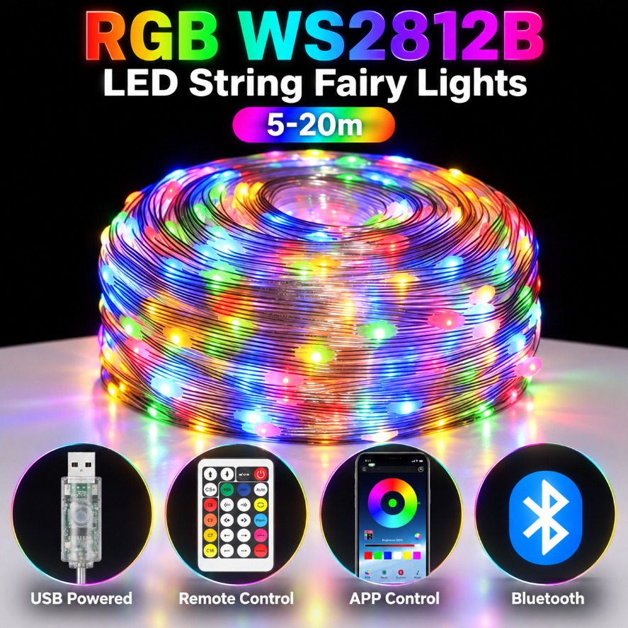 Lampu Hias LED RGB WS2812B den - Ws2812B ulasan dan harga