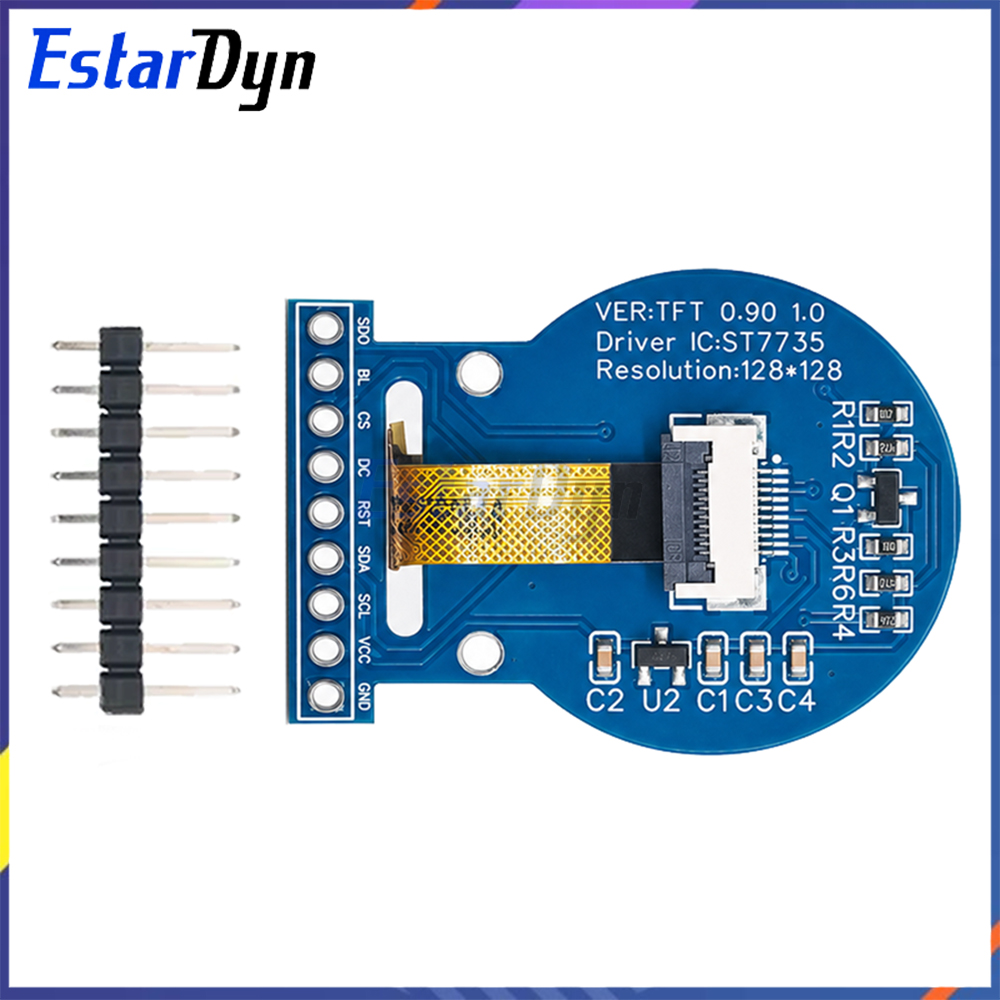 Modul Layar LCD TFT Bulat 0.9  - Tft Display 2.4 ulasan dan harga