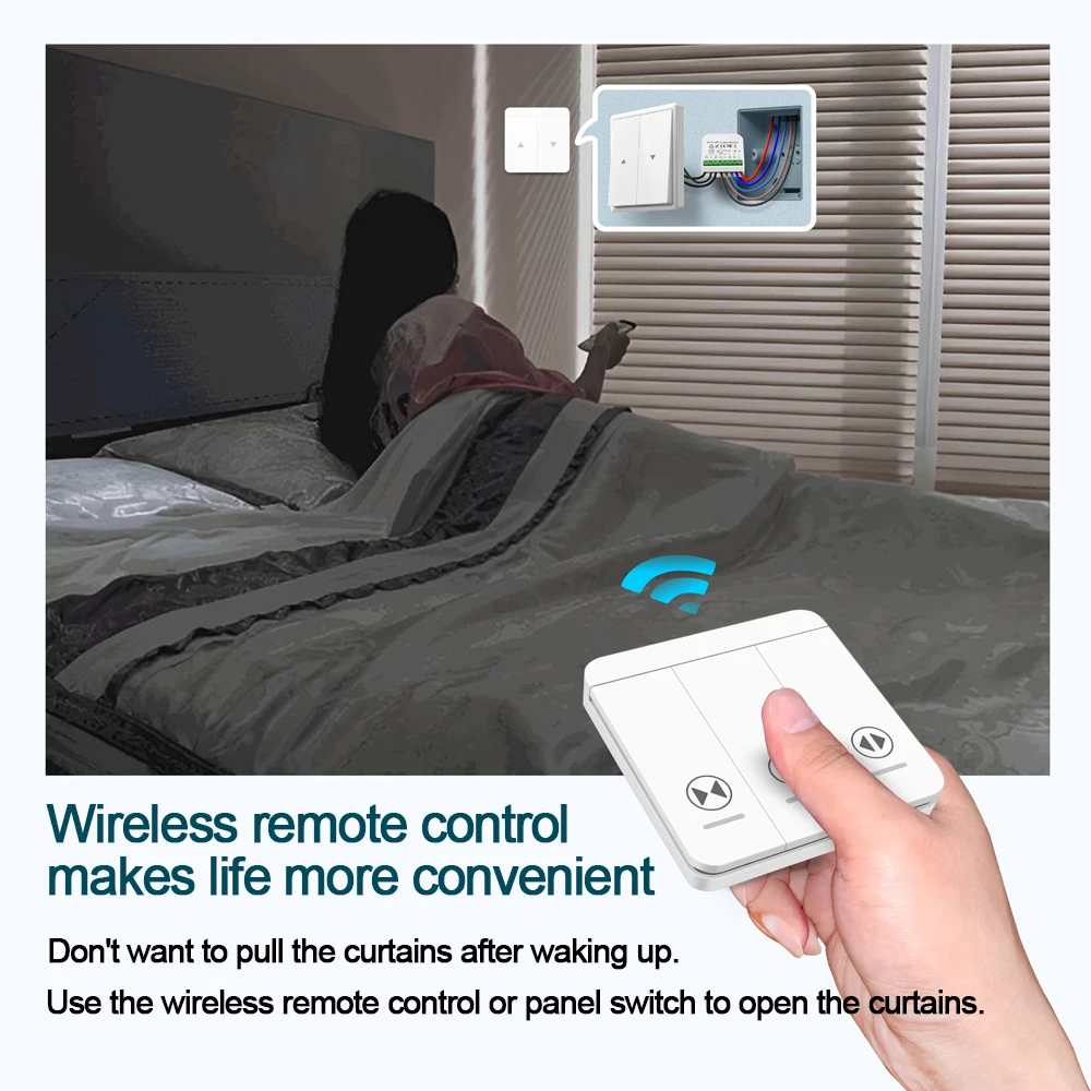 Modul sakelar tirai RF 433 MHz - Ir Remote Module ulasan dan harga