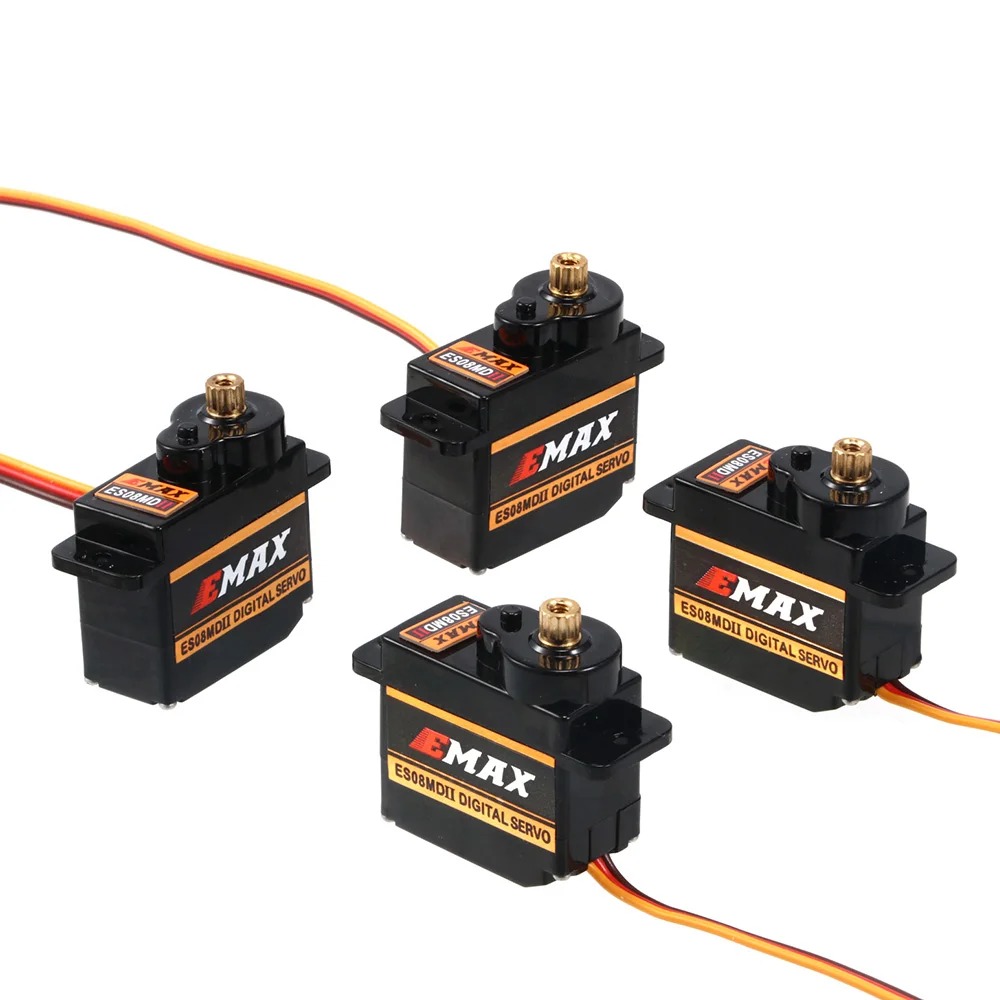 EMAX ES08MDII ES08MD II Metal  - Servo Sg90 ulasan dan harga