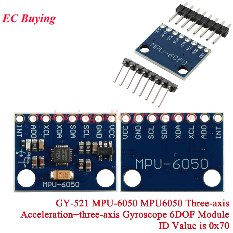 1-10 Buah GY-521 MPU-6050 MPU6 - Mpu6050 ulasan dan harga