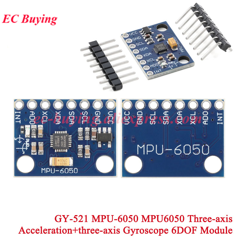 1-10 Buah GY-521 MPU-6050 MPU6 - Mpu6050 ulasan dan harga