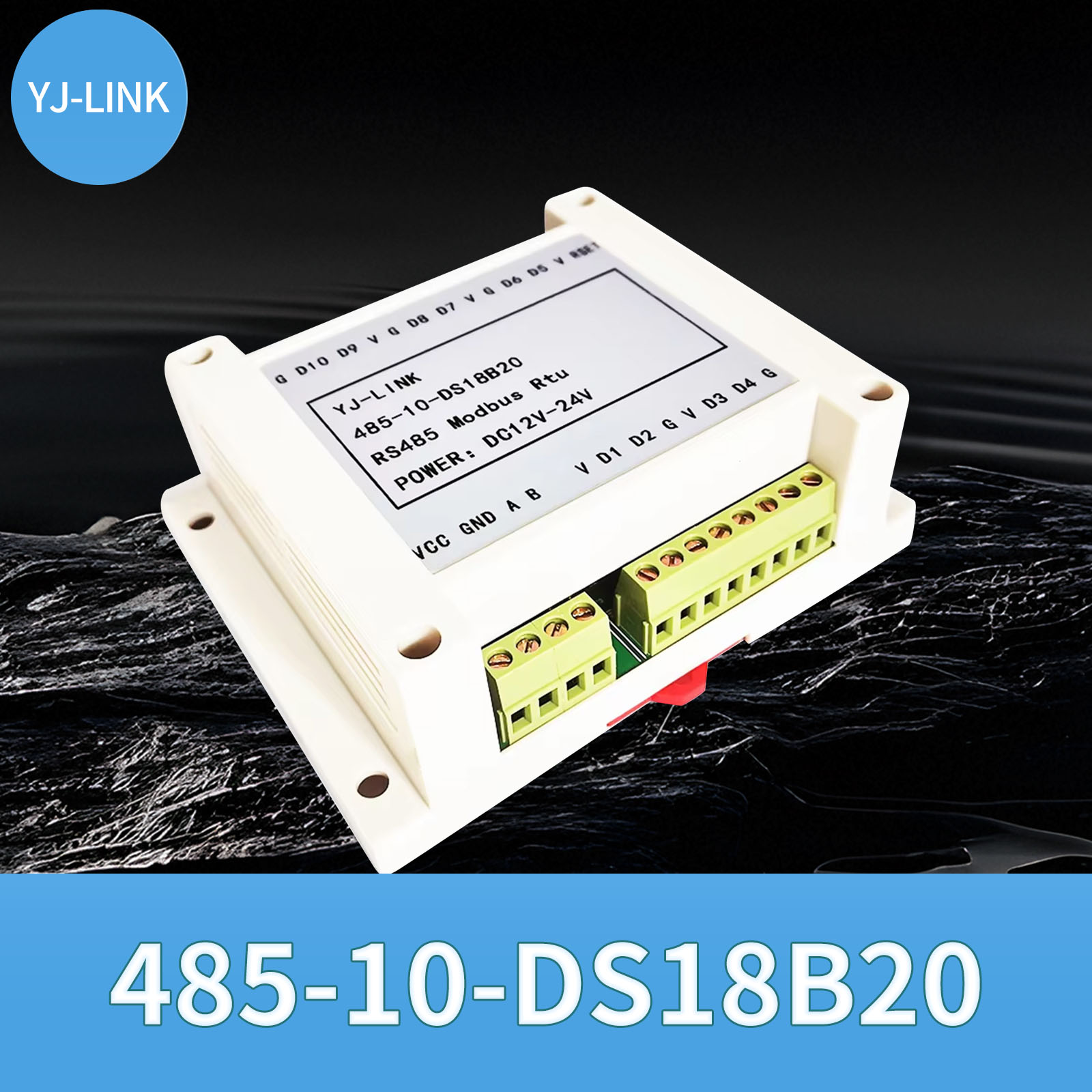10ch DS18B20 modul akuisisi su - Ds18B20 ulasan dan harga