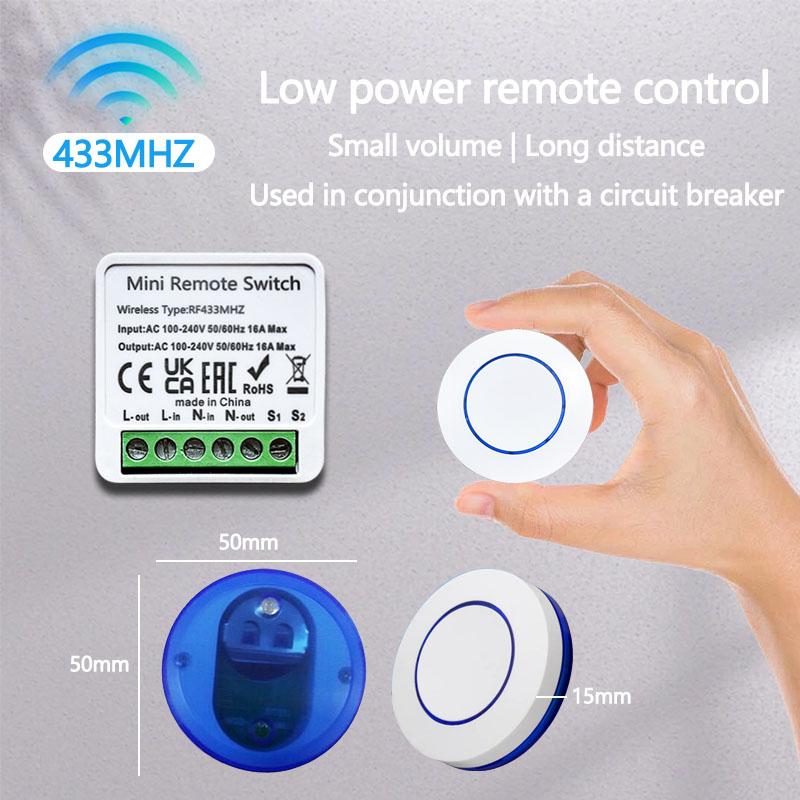 Sakelar Lampu Nirkabel 433HMz  - Ir Remote Module ulasan dan harga
