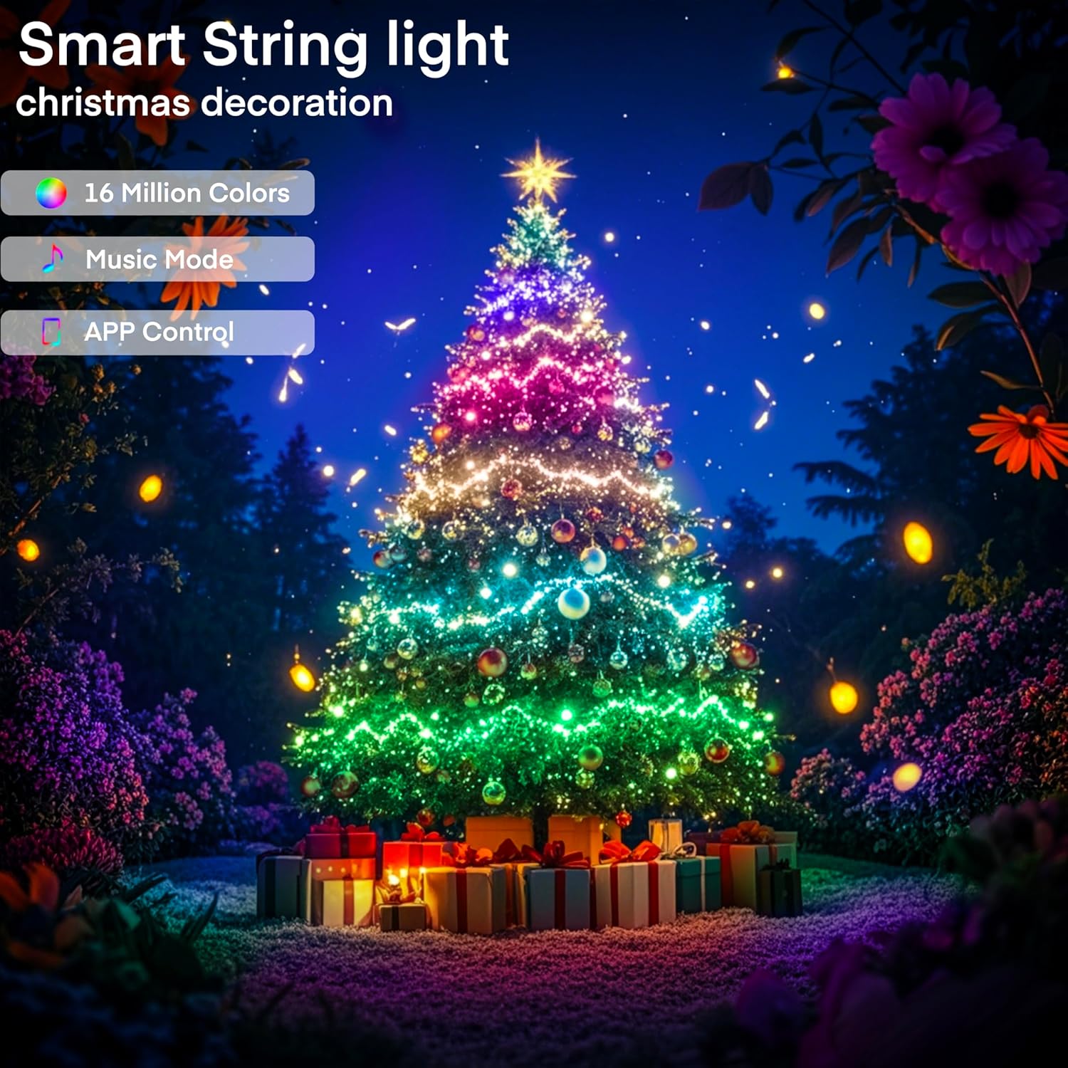 Lampu LED String WS2812B RGBIC - Ws2812B ulasan dan harga