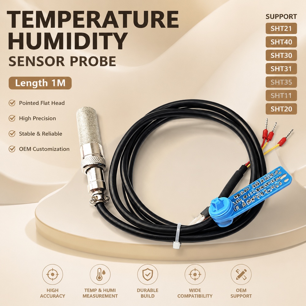 Kabel Sensor Suhu dan Kelembap - Sht31 ulasan dan harga