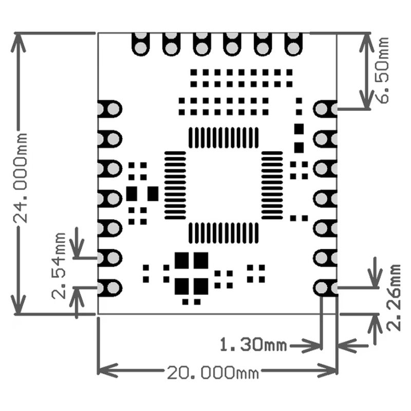 Modul Ethernet AB42-W5500-Io A - Ethernet W5500 ulasan dan harga
