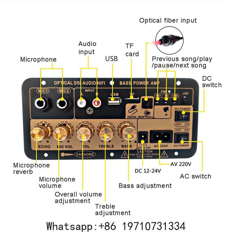 Modul Amplifier Audio Bluetoot - Microphone Module ulasan dan harga