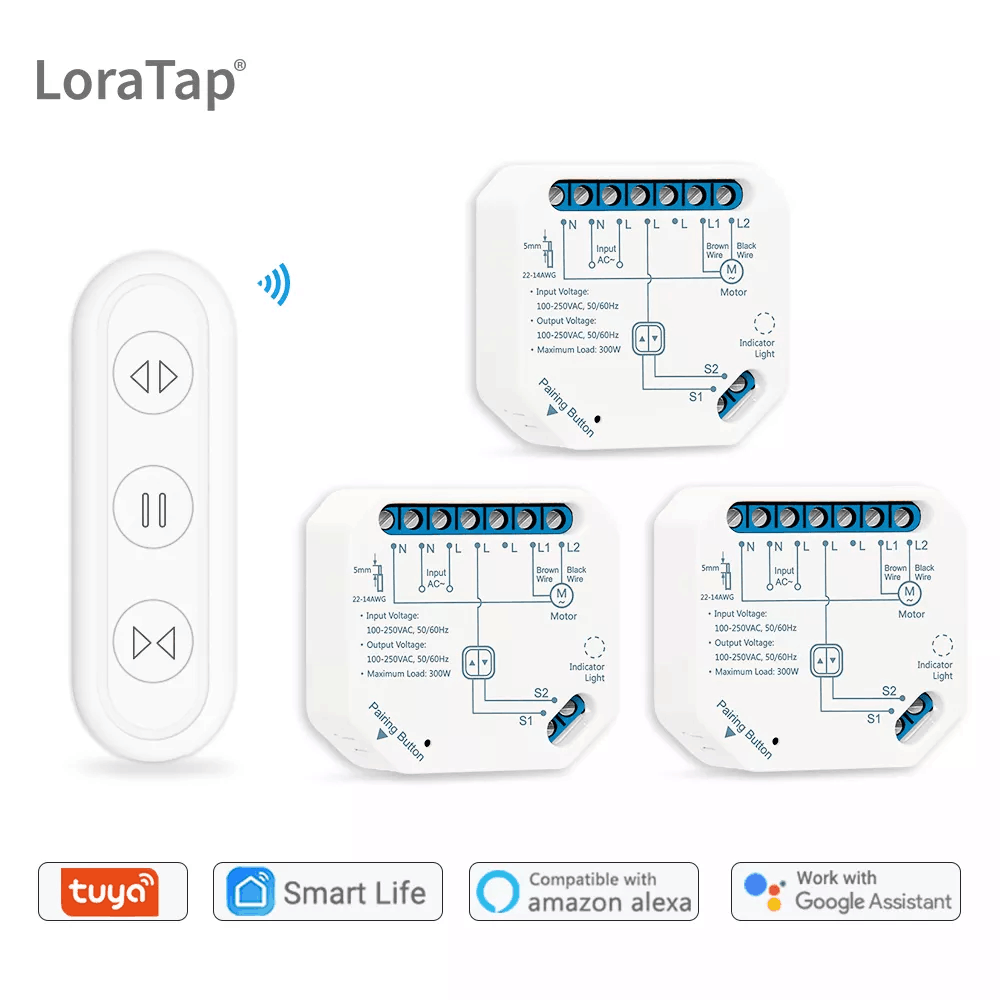 Tuya Modul Sakelar Tirai Hidup - Ir Remote Module ulasan dan harga