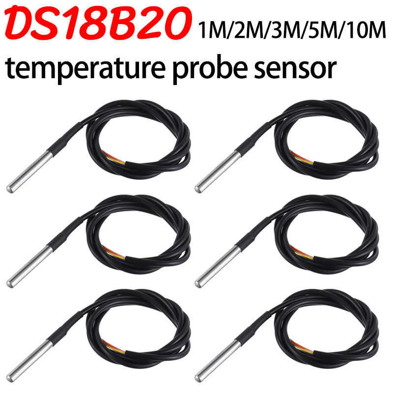DS18B20 paket baja tahan karat - Ds18B20 ulasan dan harga