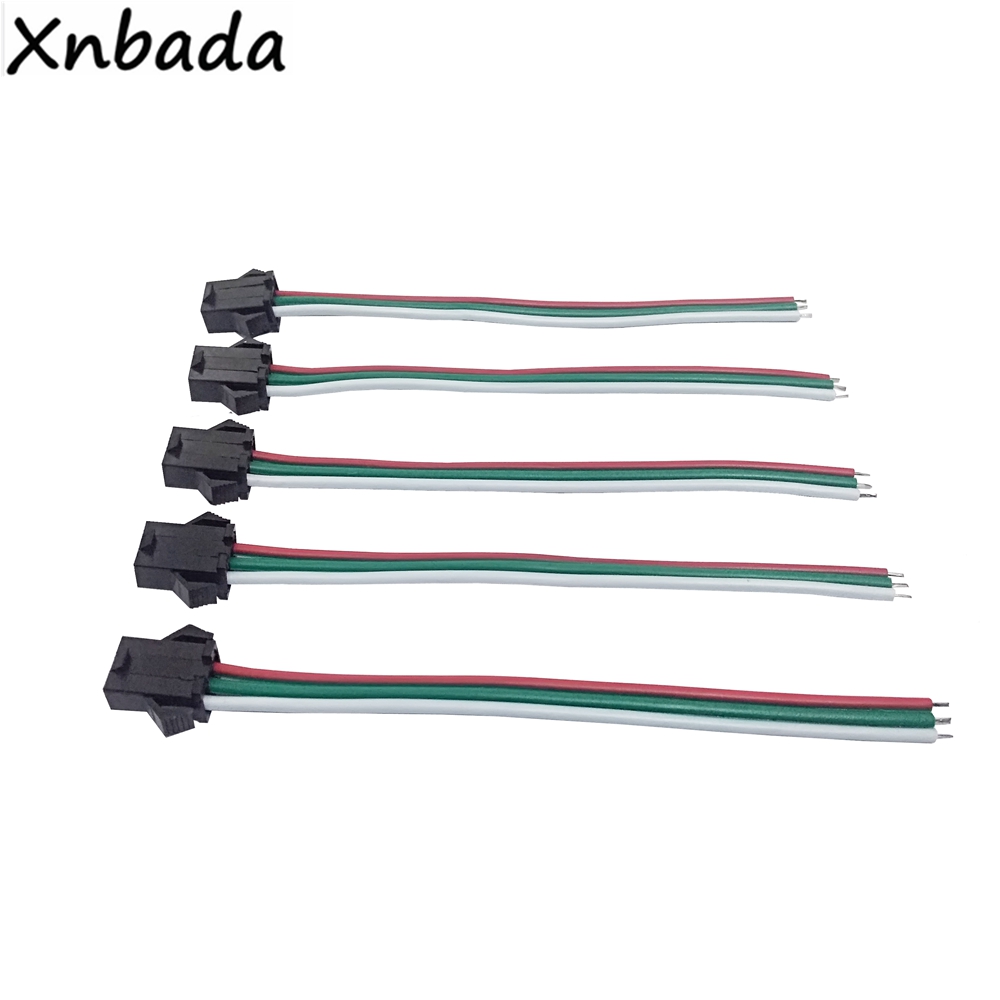 10 Pasang 10Cm 3Pin Konektor J - Ws2812B ulasan dan harga