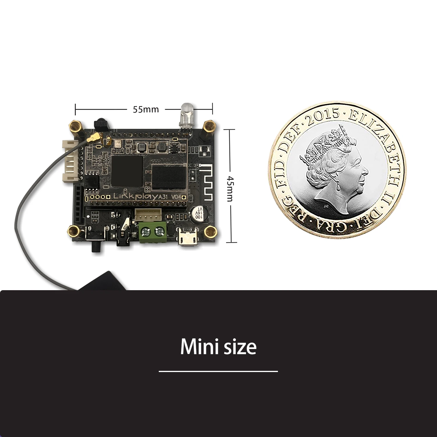 D10 WiFi dan Bluetooth 5.0 Aud - Microphone Module ulasan dan harga
