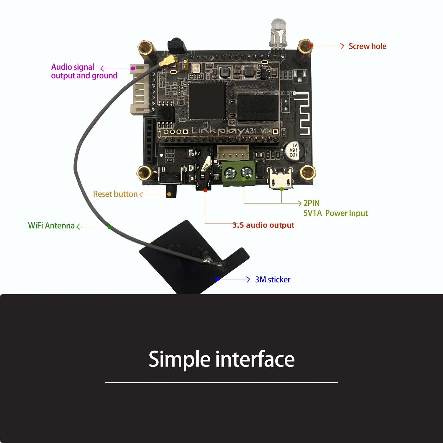 D10 WiFi dan Bluetooth 5.0 Aud - Microphone Module ulasan dan harga