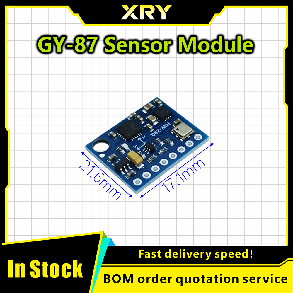 Modul Sensor IMU XRY GY-87 10D - Mpu6050 ulasan dan harga