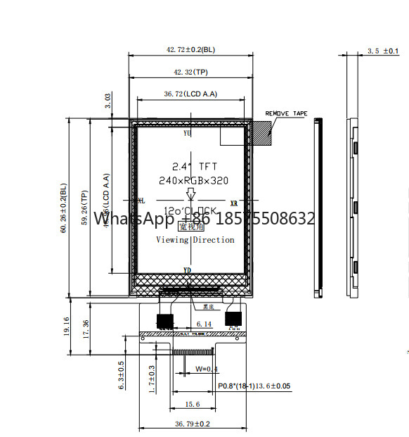 Layar sentuh TFTLCD industri 2 - Ili9341 ulasan dan harga