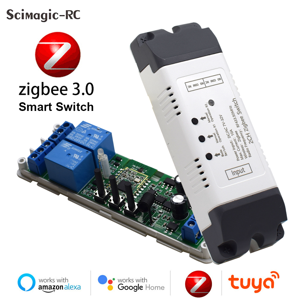 Zigbee Tuya modul Relay Zigbee - Relay Module 4 Channel ulasan dan harga