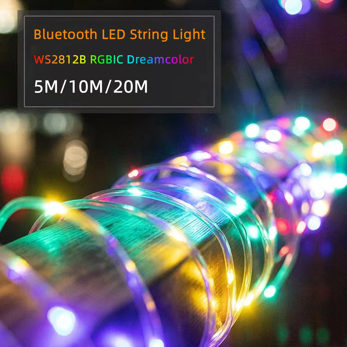 Lampu Dekorasi Tali USB 5V RGB - Ws2812B ulasan dan harga