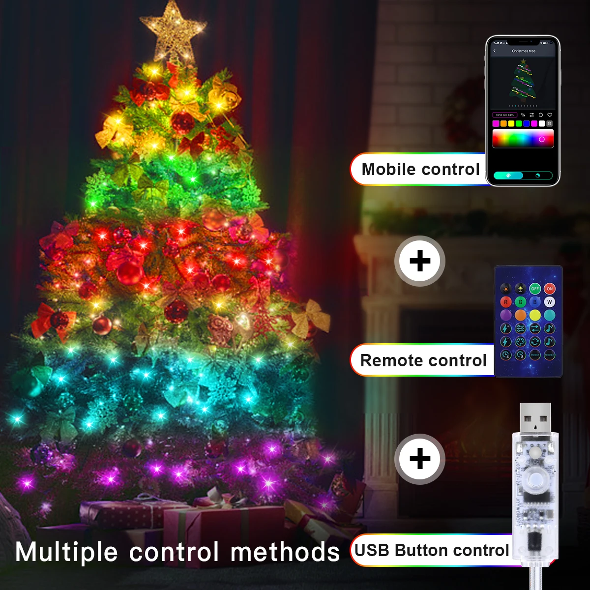 Lampu Dekorasi Tali USB 5V RGB - Ws2812B ulasan dan harga