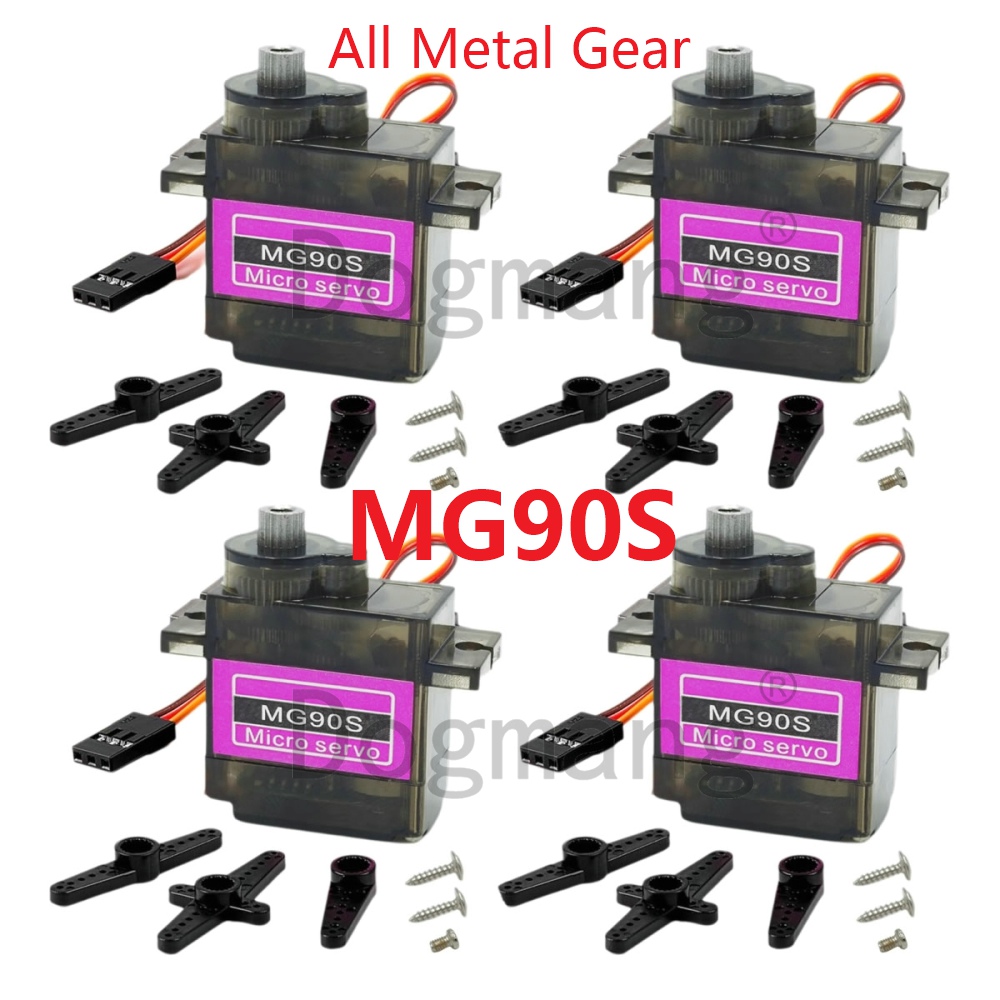 MG90S Servo 1/2/4/10/20/50 bua - Servo Sg90 ulasan dan harga