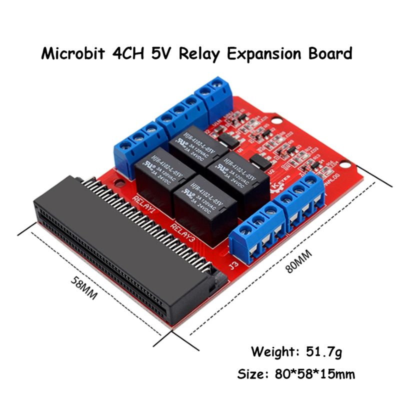 Modul Relay 4 Saluran A64I Mic - Relay Module 4 Channel ulasan dan harga