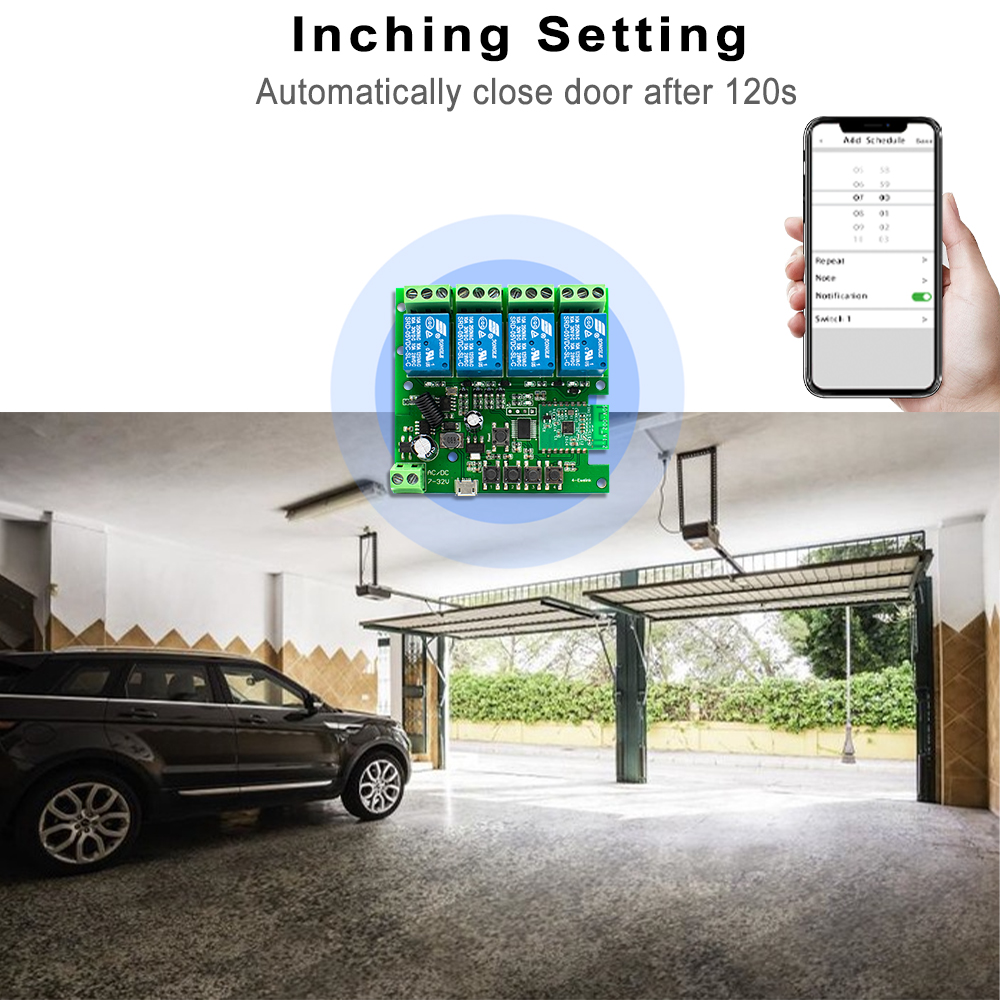 4CH saklar pintar 4 saluran Wi - Relay Module 4 Channel ulasan dan harga