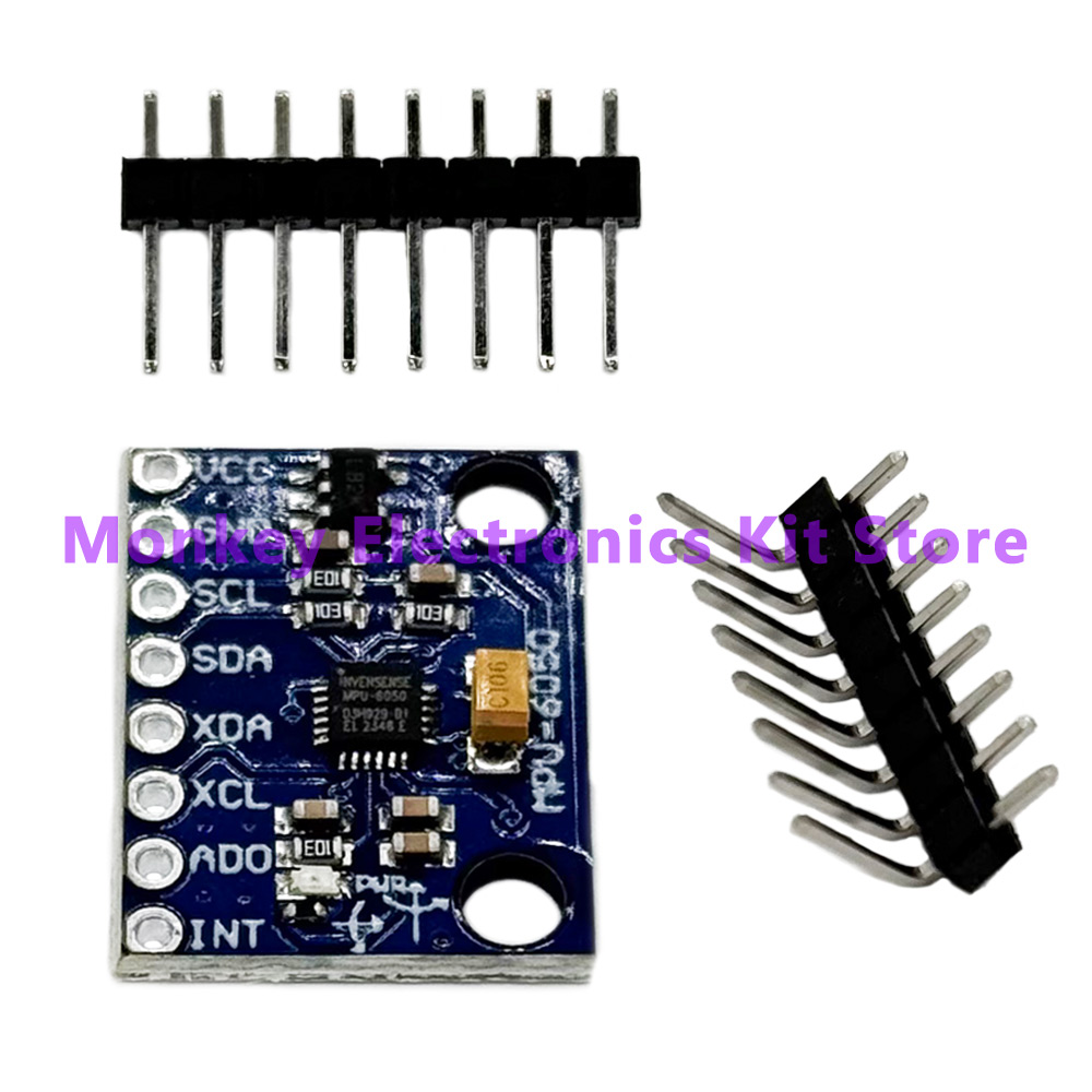 Modul Sensor Sudut GY-521, Mod - Mpu6050 ulasan dan harga