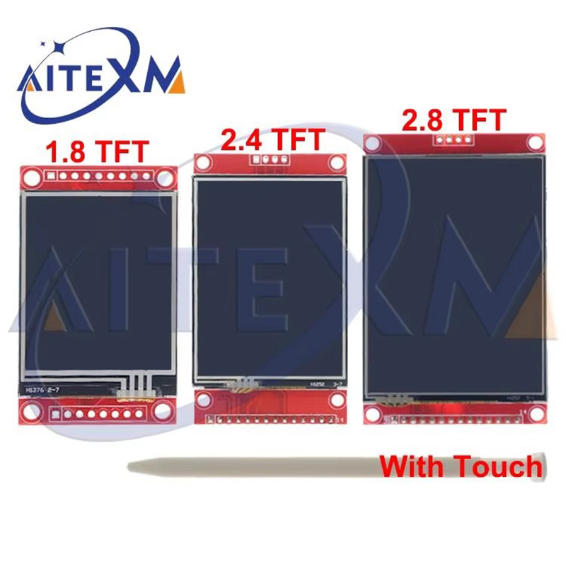 Tampilan Seri SPI dengan Sentu - Tft Display 2.4 ulasan dan harga