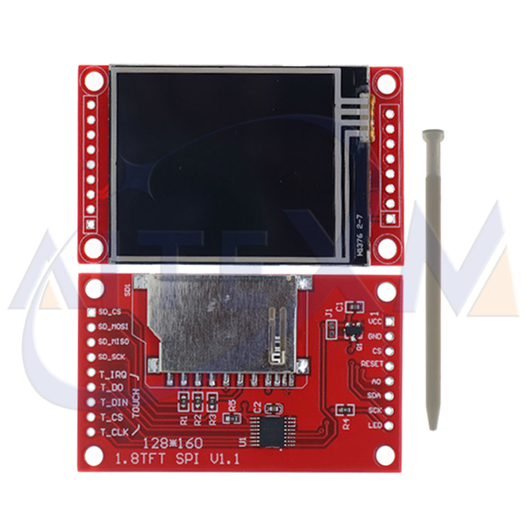 Tampilan Seri SPI dengan Sentu - Tft Display 2.4 ulasan dan harga
