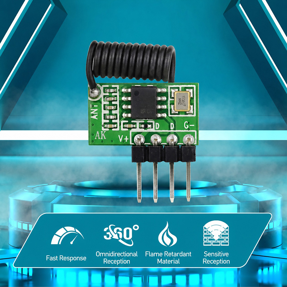 Modul Penerima RF Superheterod - Ir Remote Module ulasan dan harga