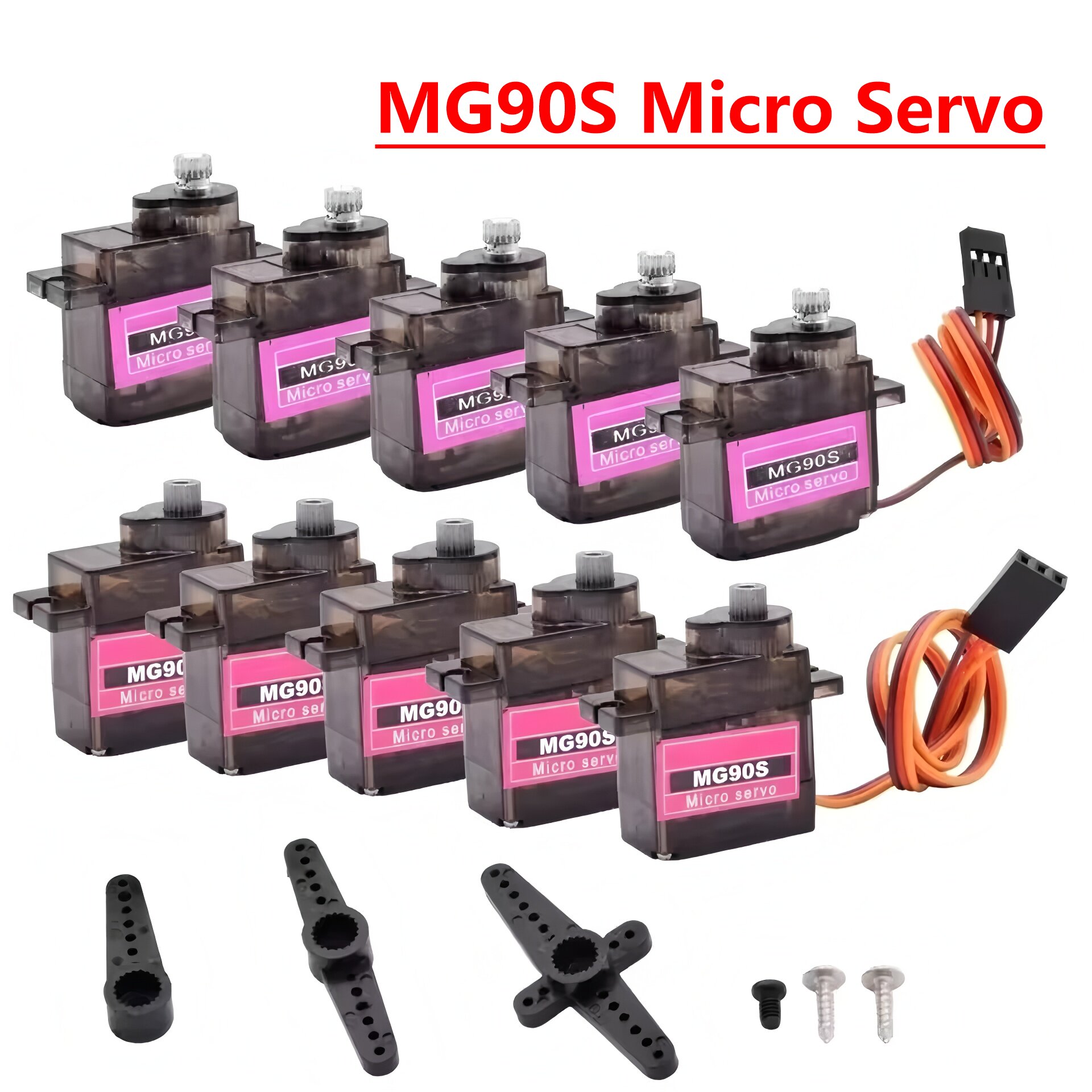4/5/10/20 Buah MG90S Motor Ser - Servo Sg90 ulasan dan harga