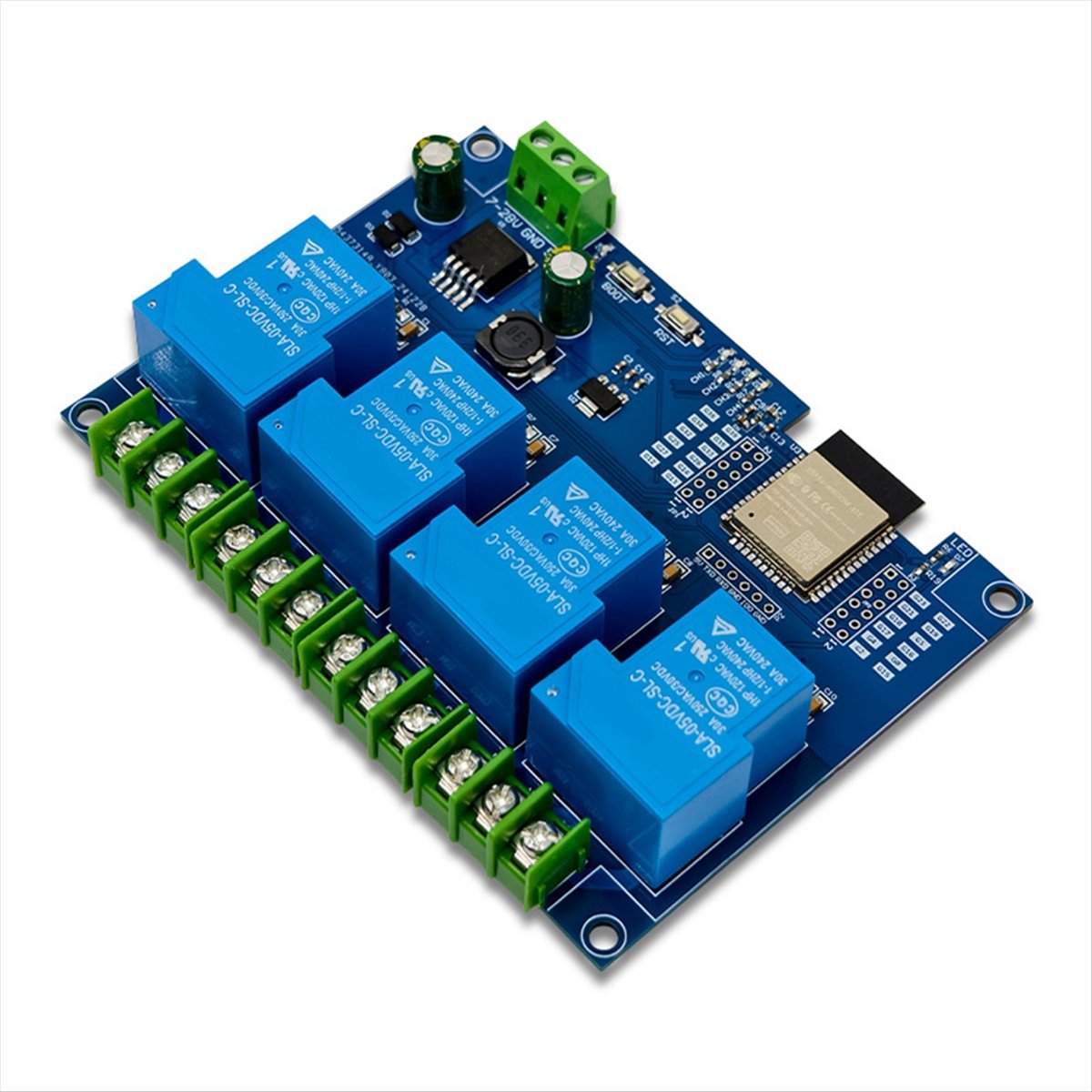 Modul Relay 4 Saluran HDL 30A  - Relay Module 4 Channel ulasan dan harga
