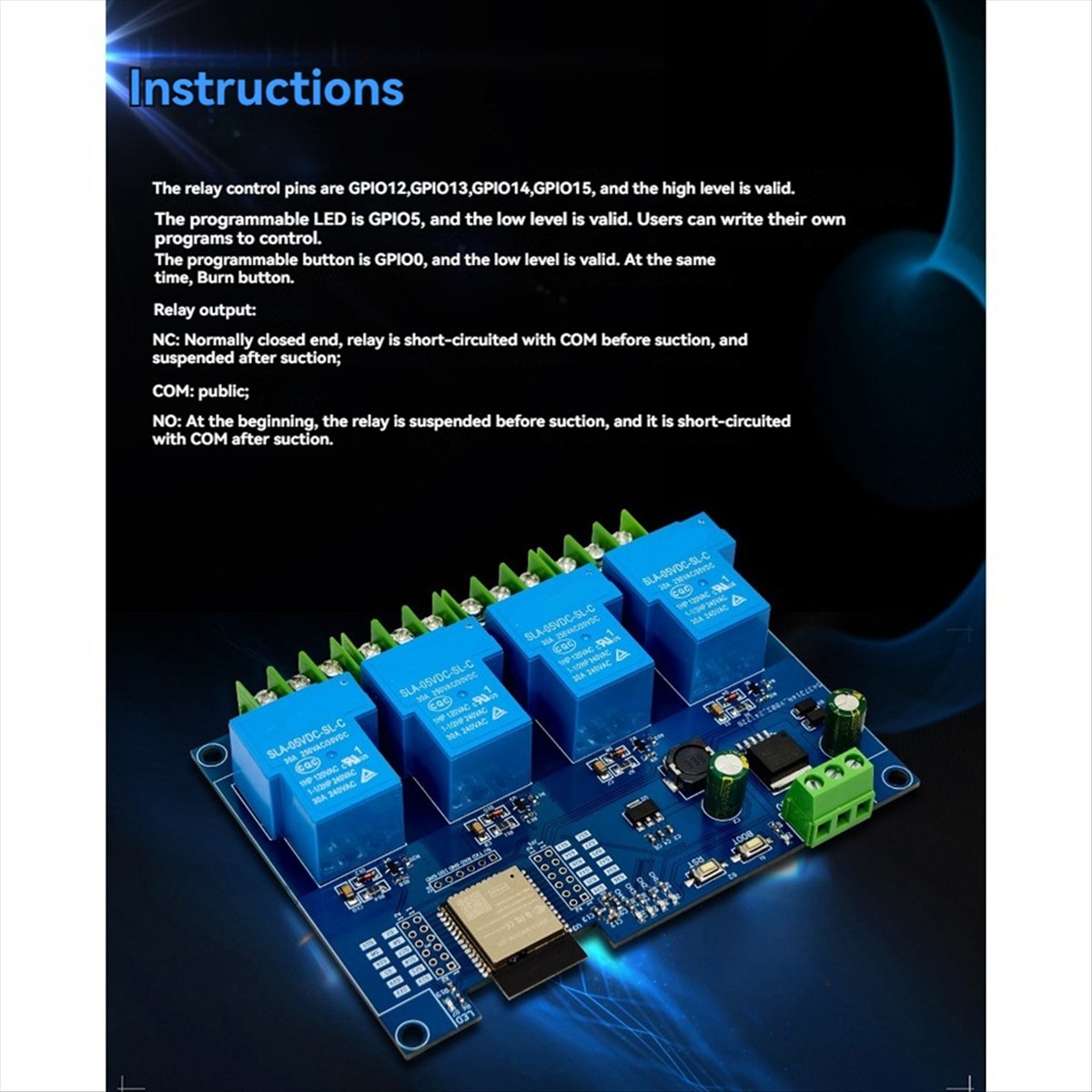 Modul Relay 4 Saluran HDL 30A  - Relay Module 4 Channel ulasan dan harga