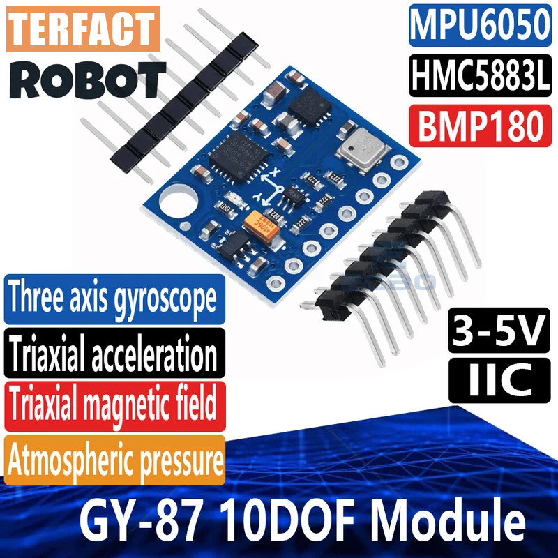 1 ~ 5 Buah Modul GY-87 10DOF M - Mpu6050 ulasan dan harga