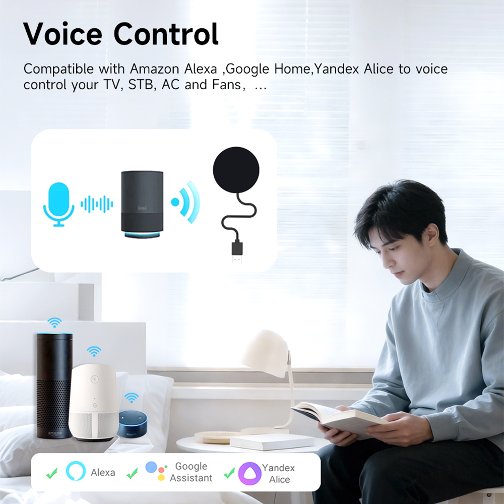 Remote IR 3-in-1 Tuya WiFi den - Ir Remote Module ulasan dan harga